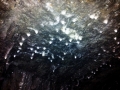 Das hier Feuchtigkeit herrscht, erkennt man an den Stalaktiten, die überall im Bergwerk von der Decke wachsen. Foto: Nicola Dülk