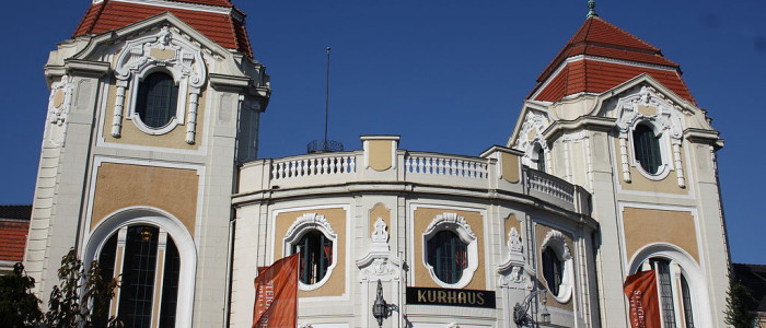 Das Kurhaus in Bad Neuenahr. Bildquelle: Reinhardhauke/wikimedia.org