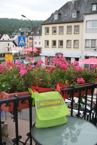 Blick vom Hotel-Balkon