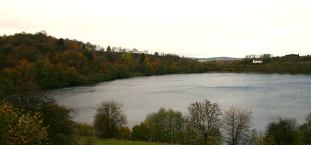 Blick über die Maarelandschaft